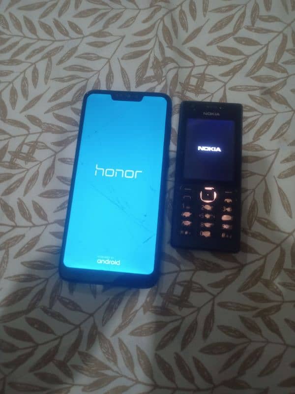 Honor 8c & Nokia 0