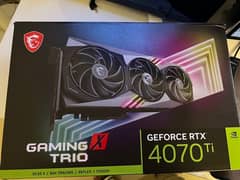 MSI RTX 4070 Ti Gaming X Trio