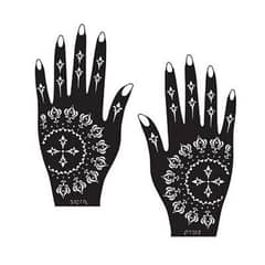 Mehndi Stencils Different Styles