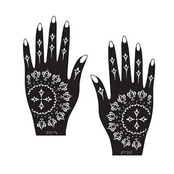 Mehndi Stencils Different Styles 0