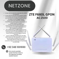 ZTE DUAL BAND F680L Ac 2100 Dual band GPON