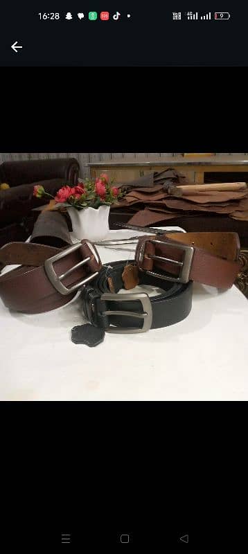 Leather Belts / Genuine Leather / Men's Premium Leather Belts 15