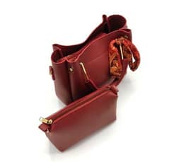 hand bag brown colour 2 pcs