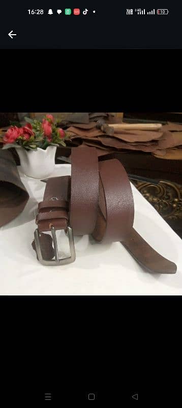 Men's Leather Belts / Finest Quality Belts / Genuine Leather Wallet 17