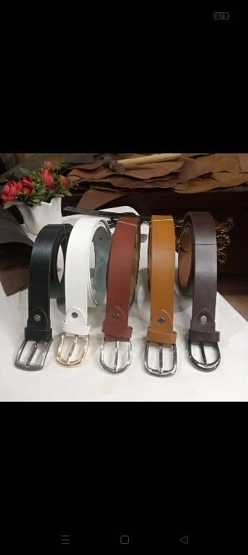 Men's Leather Belts / Finest Quality Belts / Genuine Leather Wallet 18