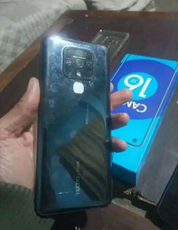 tecno camon 16se with box 1