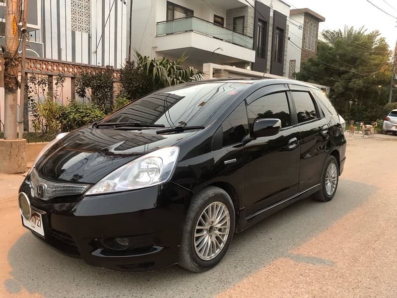 Honda Fit Shuttle 2016 import reg 2021 btr then freed spike insight 2