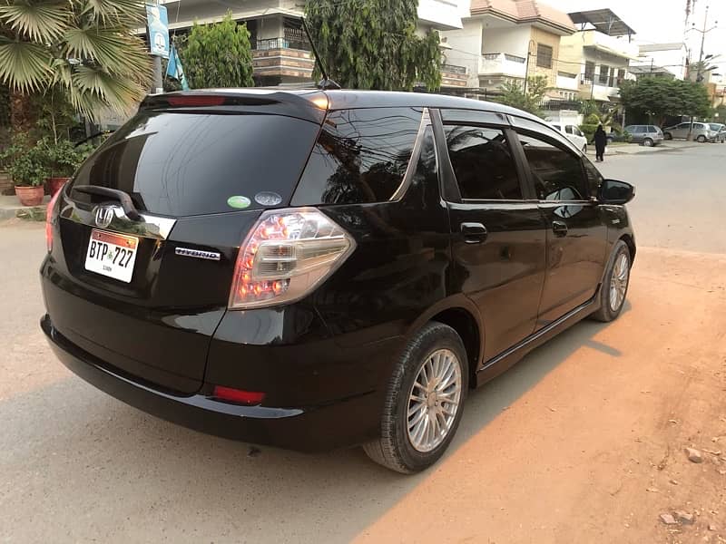 Honda Fit Shuttle 2016 import reg 2021 btr then freed spike insight 3