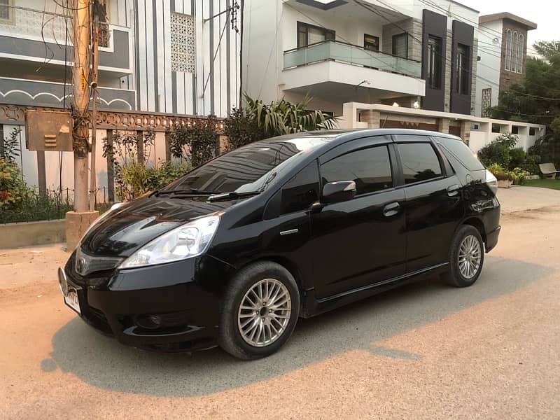 Honda Fit Shuttle 2016 import reg 2021 btr then freed spike insight 6