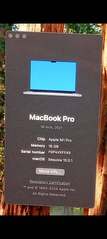 MacBook M1 Pro 2021 16GB 512GB 16 Inch MK183 1