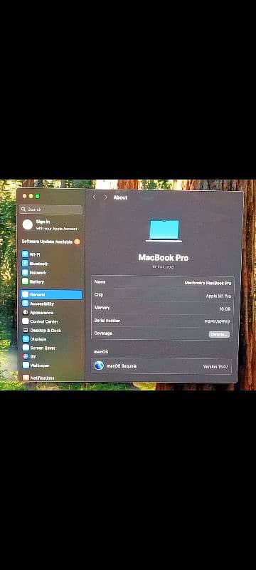 MacBook M1 Pro 2021 16GB 512GB 16 Inch MK183 2