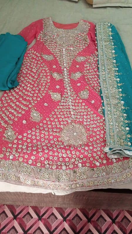 barat and walima dresses urgent sale lehnga 5000 maxi 3500 2