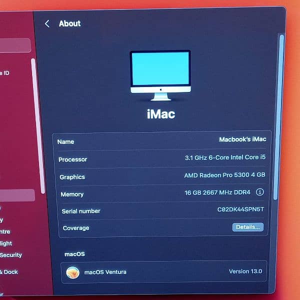iMac Retina 5K 27" 2020 Core i5 & i7 with 4GB & 8GB Graphic Card 10