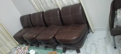 4 seater single single pair