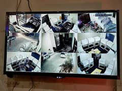 IP & ANALOG CCTV camera installation and service (Whatsapp)03034436515