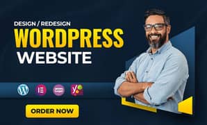 I will build design & redesign website clone wordpress website develop