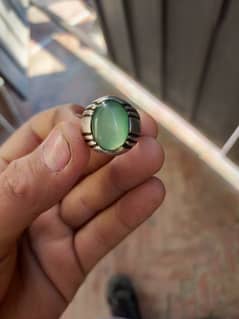 jadeite stone ring