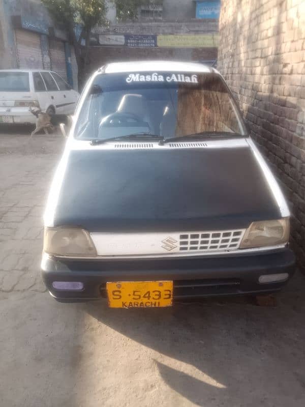 Suzuki Mehran VX 1991 4