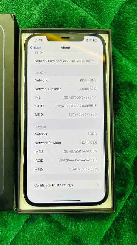 iphone 12 pro max 128gb pta 3