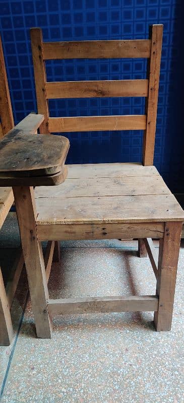 Wooden School Chairs 1