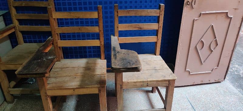 Wooden School Chairs 2