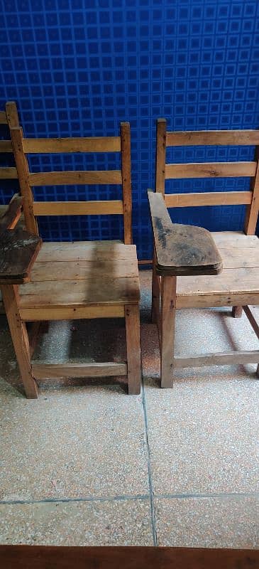 Wooden School Chairs 3