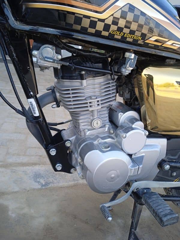 Honda 125CG Golden Edition Self Start Okara cantt Location 2