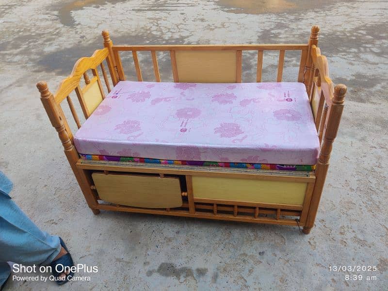 Baby Cot wooden 4