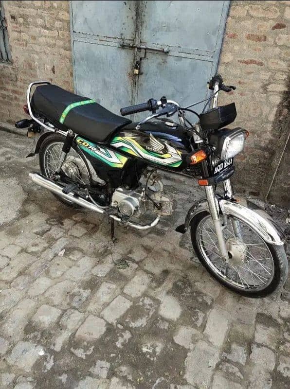 Honda CD 70 2023 Model 0