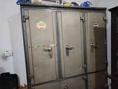 Iron Steel  wardrobe 3 Doors