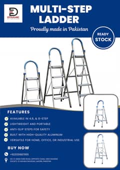 Premium Aluminum Ladders – Strong, Lightweight & Durable! 