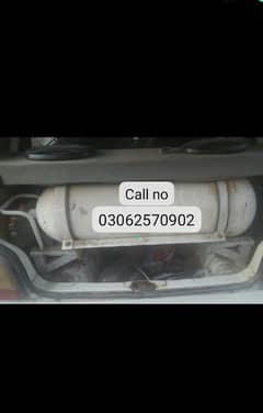 LPG/CNG gas cylinder car