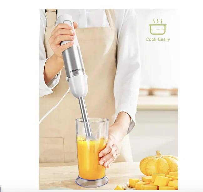 5-in-1 Hand Blender Stainless Steel 1000 W Mixer, Turbo Function5-in- 3