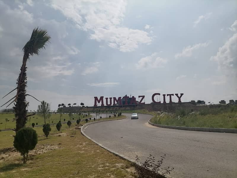 7 Marla (30*60) Residential plot Available for sale in Mumtaz City Chanab block 3