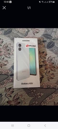 Samsung A06 4 64 full waranty box