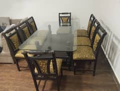 Dinning Table with 8 chairs