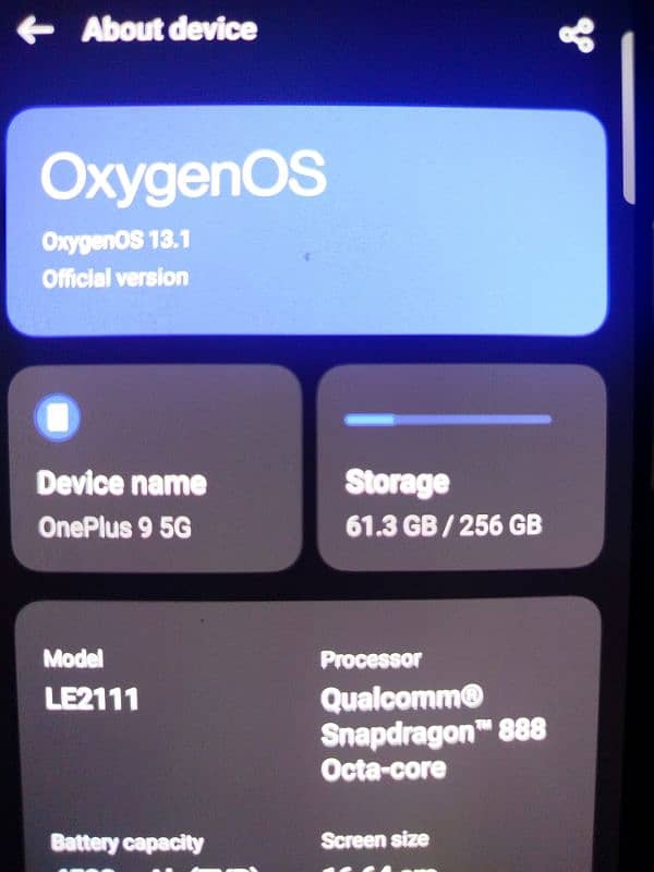 One Plus 9 5G (PTA approved) 3