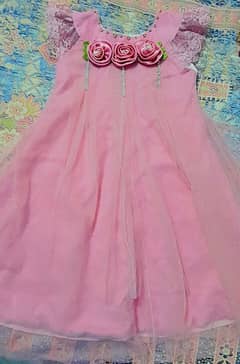 Tea Pink Frock. size 30.