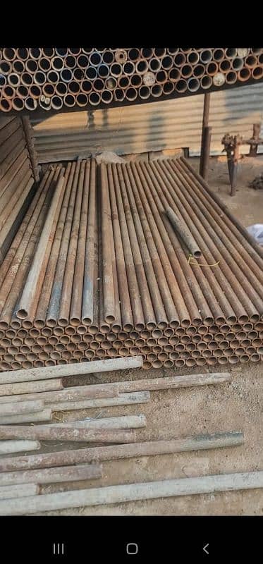 New & used sacffolding pipes in Pakistan | New Joints | Shuttering 7