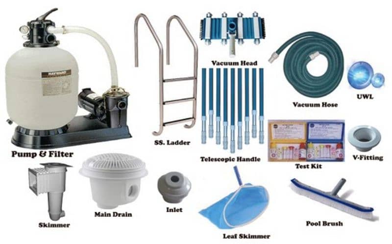 swimming pool equipment and chemical 2