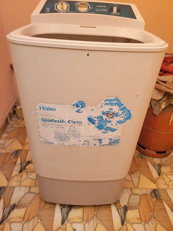 Haier Washing Machine 2