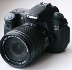 "Canon EOS 60D DSLR Camera".  75-300lens