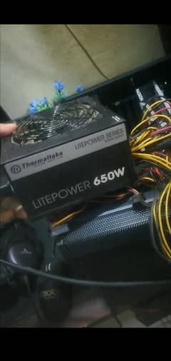 Thermaltake Lite 650w gaming power supply PSU