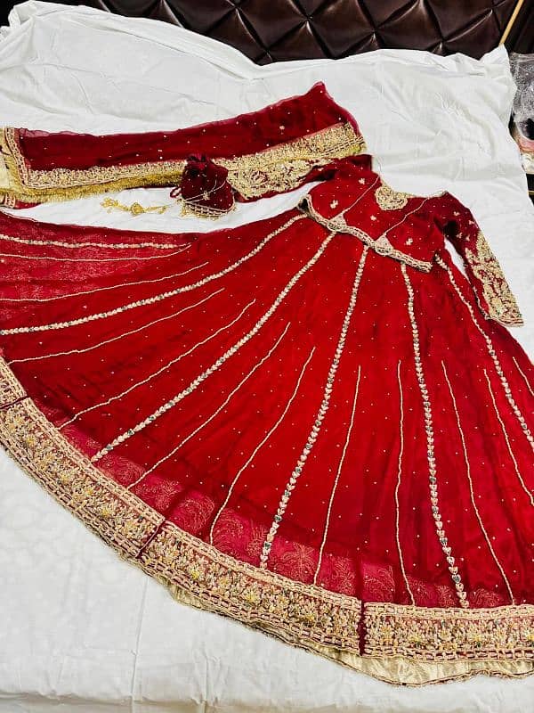 Beautiful Embroided Bridal lehnga 2