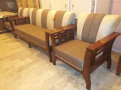 5&7 seeter sofa sets available in sheesham wood frame