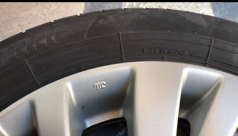 Bridgestone Tyre & Suzuki Rims 14 9