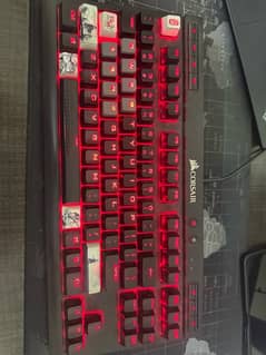 Corsair K63 Compact Mechanical Gaming Keyboard | Cherry MX Red