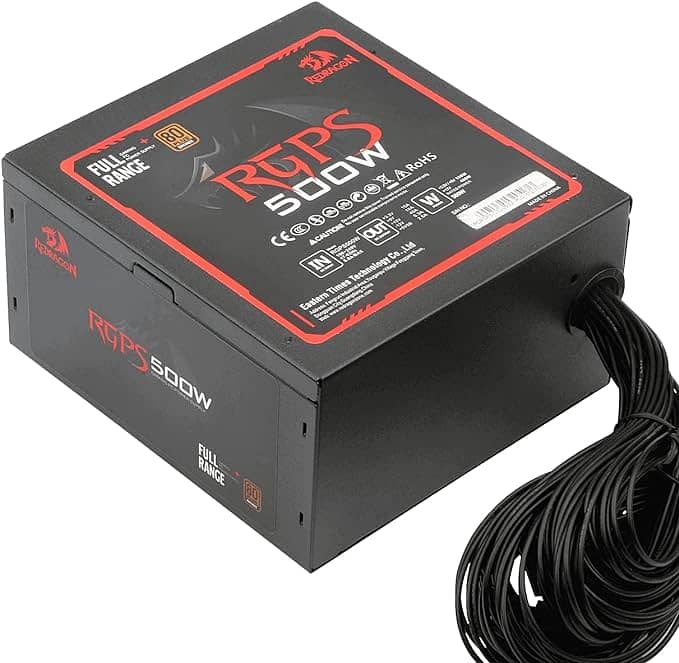 REDRAGON PS001 POWER SUPPLY AVAILABLE LO PRICE NEW PIN PACK 1