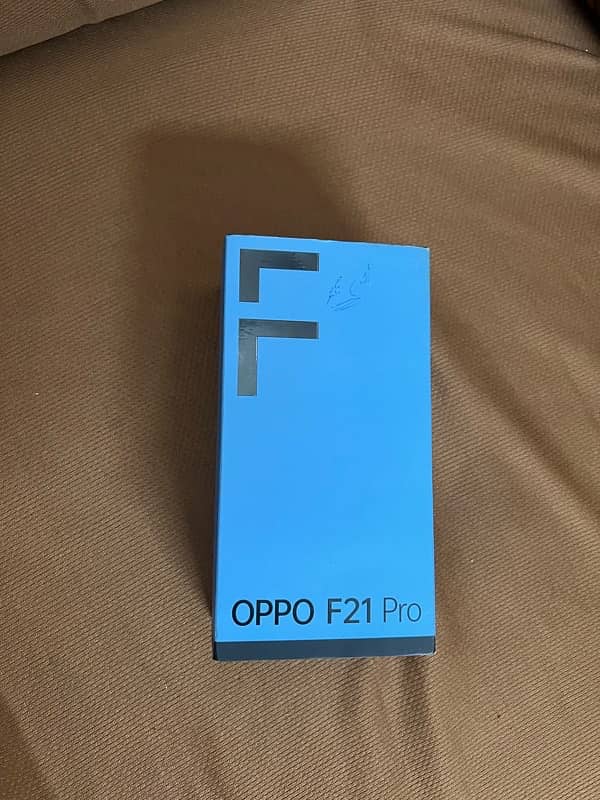 Oppo F21 pro complete Box 6