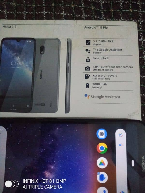 nokia 2.2 with box 1